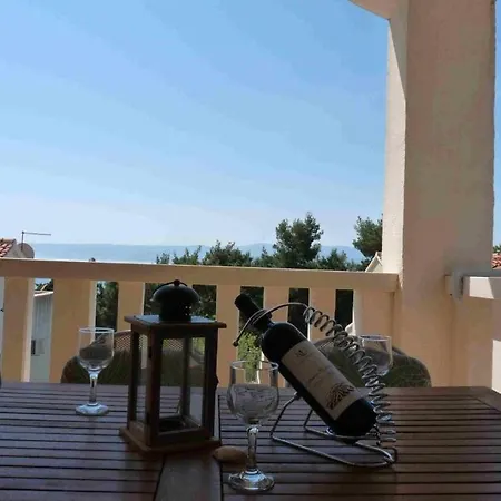 Apartman In With Sea View, Terrace, Air Conditioning, Wifi 5121-4 Bol